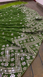 Buy Green Color Party Wear Stunning Lehenga Choli At Best Price - Joshindia