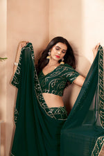 Trending Green Color Lehenga Choli For Wedding - Joshindia