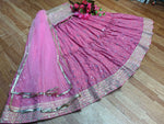 Beautiful Pink Color Lehenga choli For Wedding - Joshindia