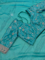 Sky Blue Color Saree Collection Buy Now - Joshindia