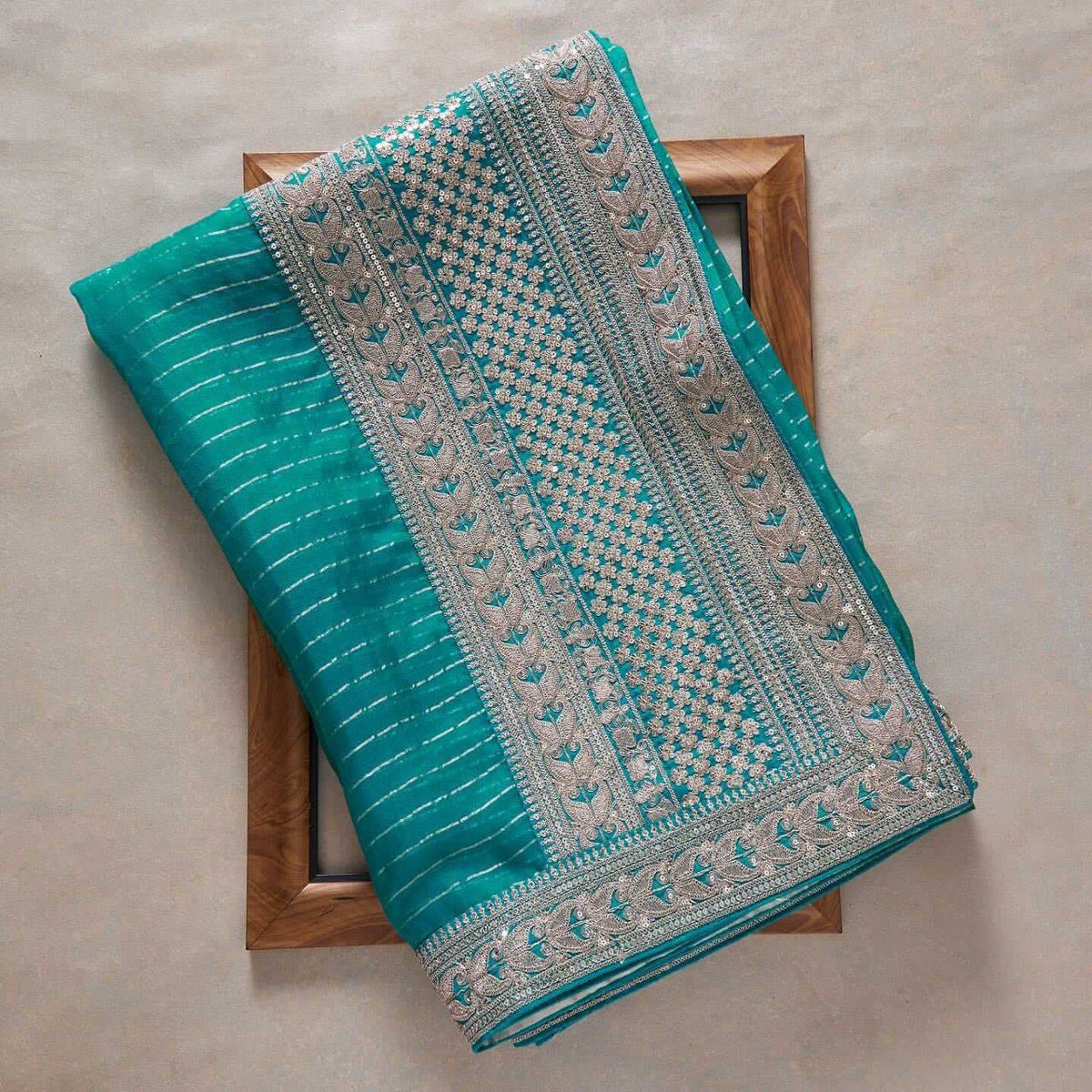 Sky Blue Color Saree Collection Buy Now - Joshindia