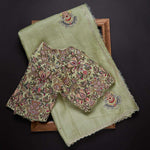 Light Green Color Saree Collection Buy Now - Joshindia