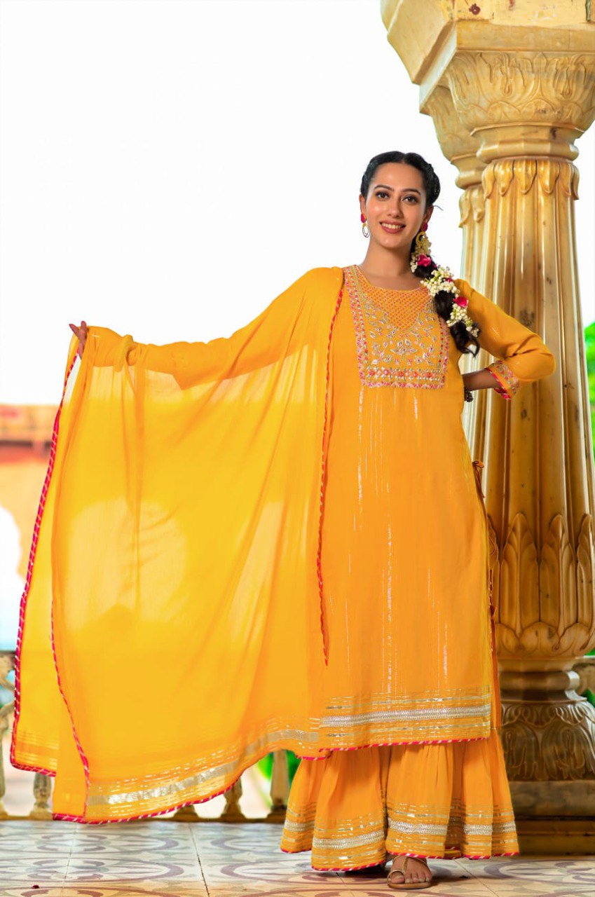 Haldi Special Salwar Suit Buy Now - Joshindia