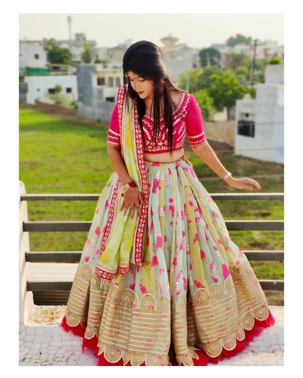 Trending Multi Color Lehenga Choli For Wedding - Joshindia