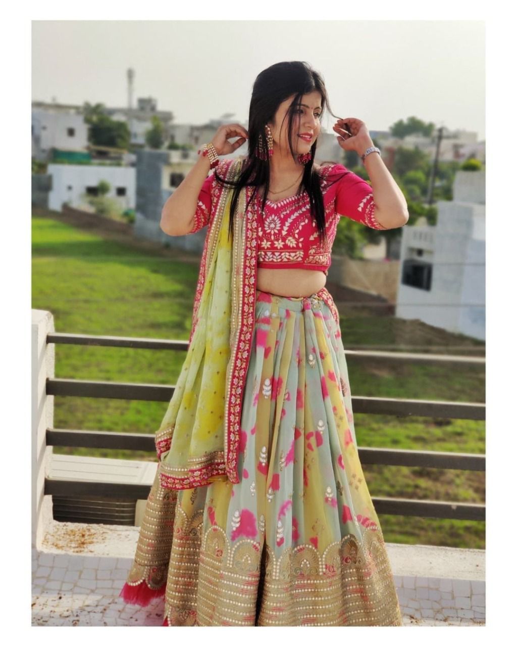 Trending Multi Color Lehenga Choli For Wedding – Joshindia