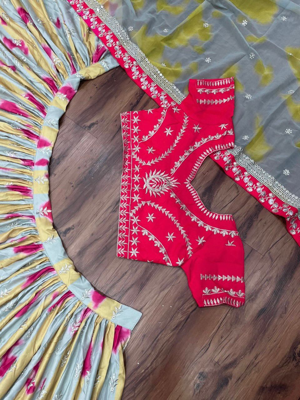 Trending Multi Color Lehenga Choli For Wedding - Joshindia