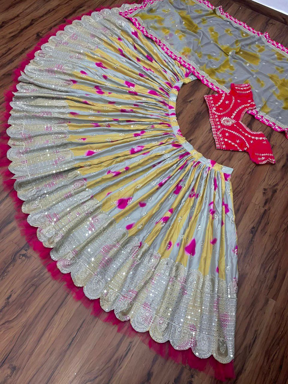 Trending Multi Color Lehenga Choli For Wedding - Joshindia