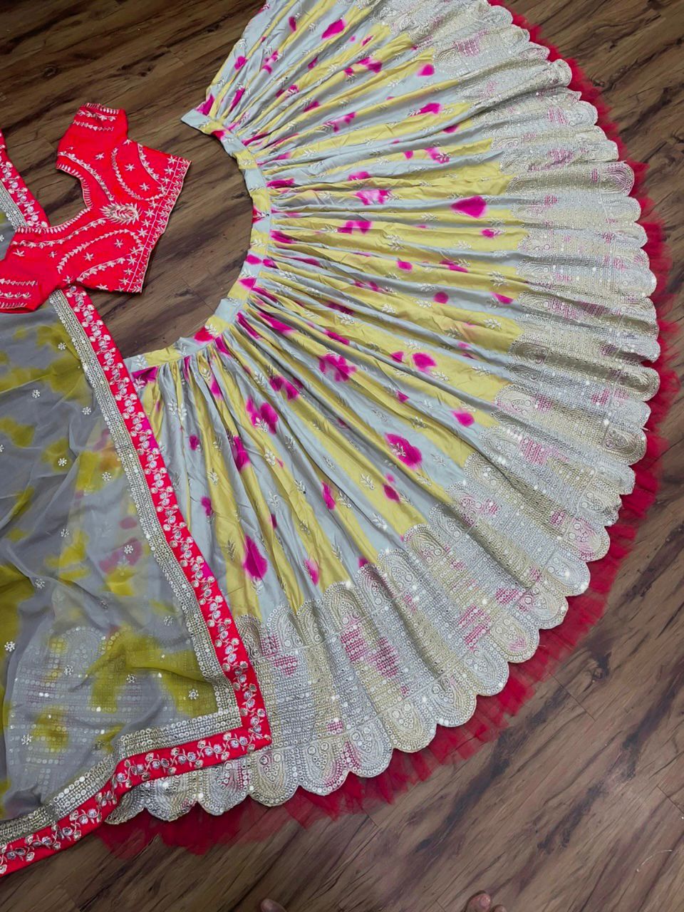 Trending Multi Color Lehenga Choli For Wedding - Joshindia