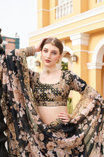 Trending Black Color Lehenga Choli For Wedding - Joshindia