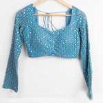 Sky Blue Color Lehenga Choli For Wedding Buy Now - Joshindia