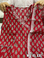 Amazing Red Color Kurta Set At Affordable Price - Joshindia