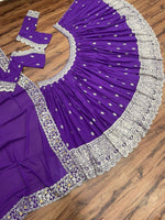 Purple Color lehenga choli for women Buy Online - Joshindia