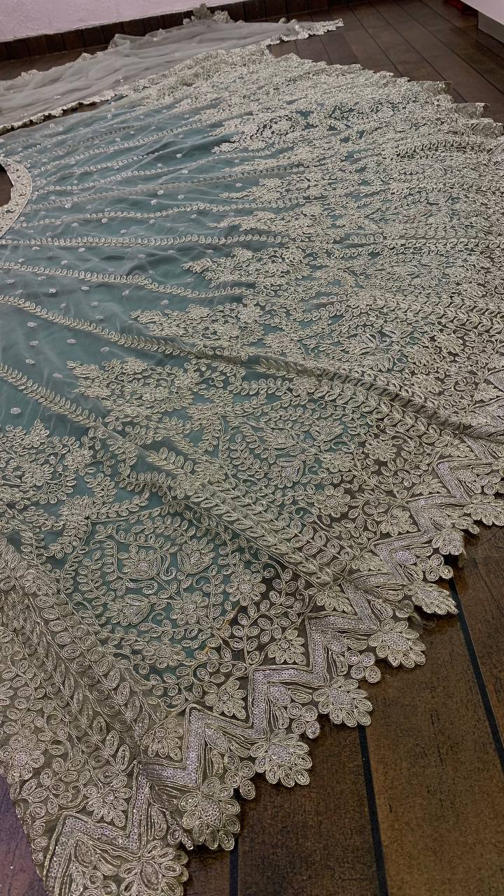 Amazing Sea Green Lehenga Choli At Wedding Function Buy Online - Joshindia