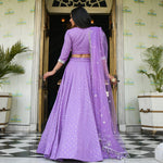 Lavender Lehenga Choli For Women Buy Online - Joshindia