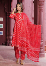 Amazing Orange Color Kurta Set at Josh India - Joshindia