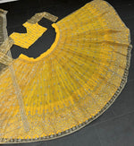 Haldi yellow Lehngha choli with dupatta for Wedding - Joshindia