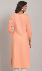 Buy Peach Kurtas Sets online in India - Joshindia
