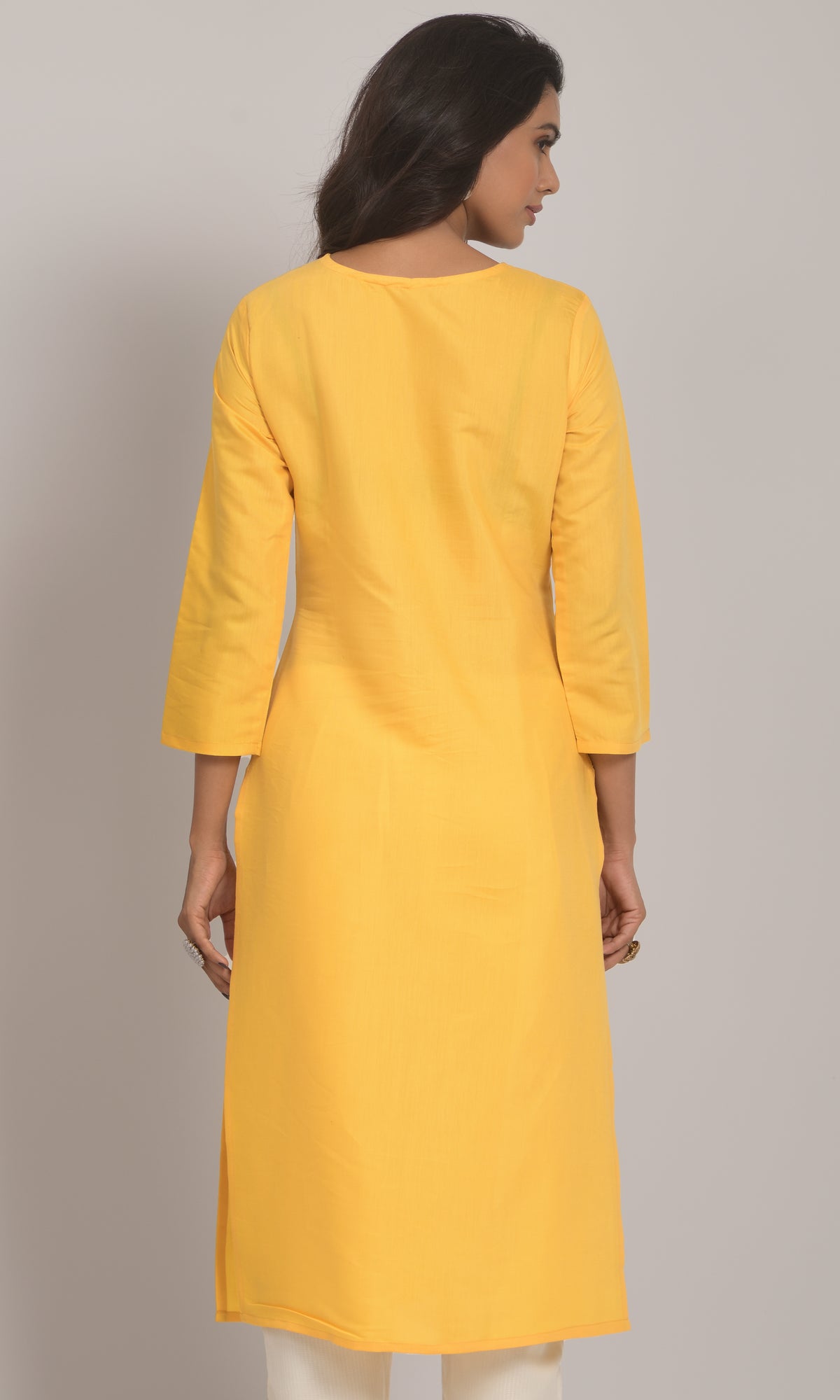 Buy From Latest Range of Yellow Kurtas Online - Joshindia