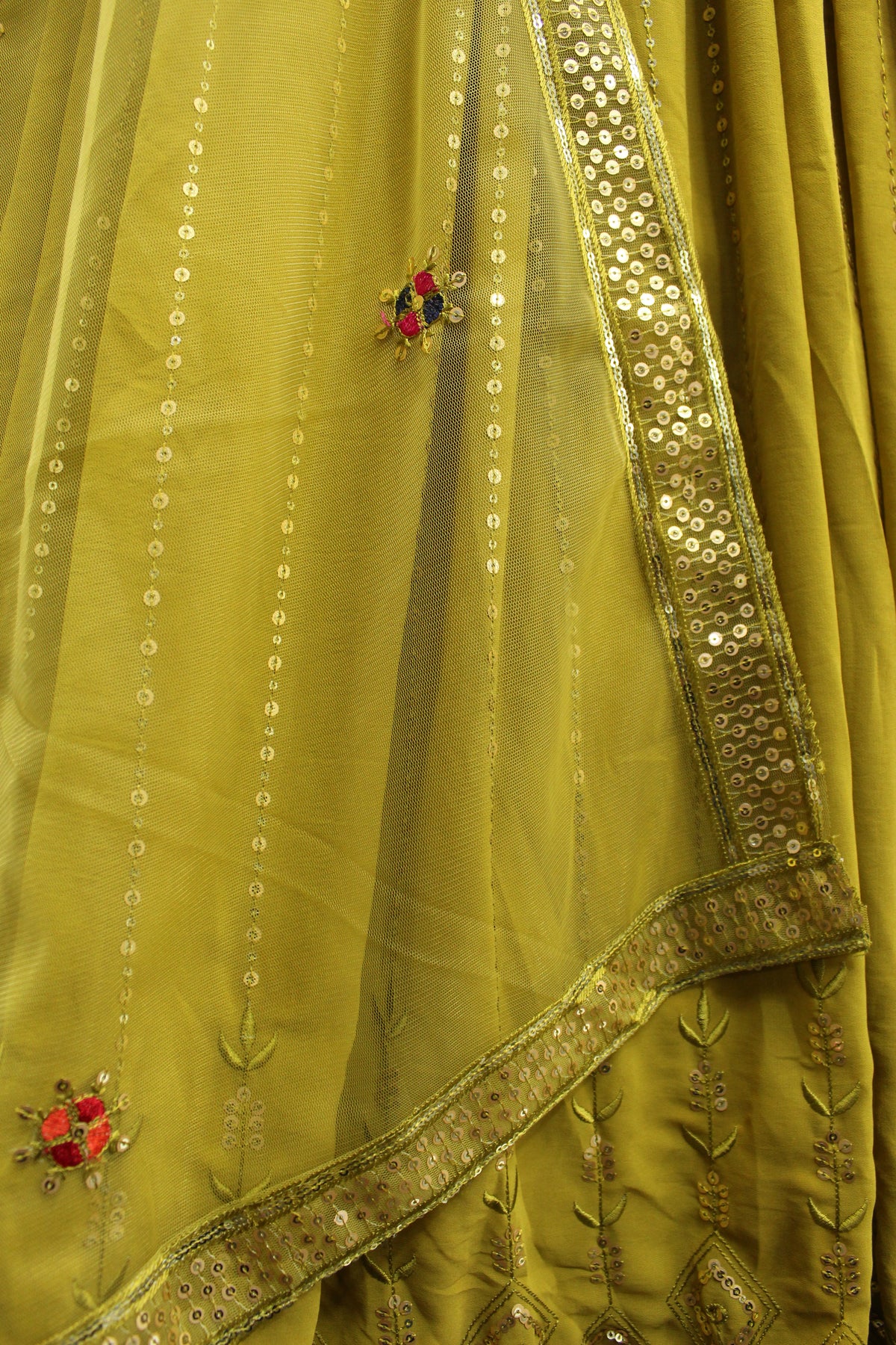 Buy Mustard Lehenga Designs Online at Best Prices - Joshindia