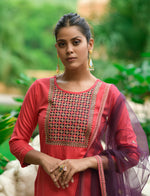 Gajri Colour Kurti For Women Latest Design - Joshindia