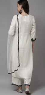 Buy Beautiful Designer White Color Kurta Set For Women - Joshindia