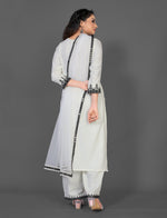 Buy Beautiful Designer White Color Kurta Set For Women - Joshindia