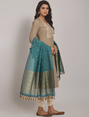 Buy Trendy Chiku Color Kurti Online in India - Joshindia