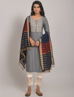 Buy Trendy Grey Kurtas Online in India - Joshindia