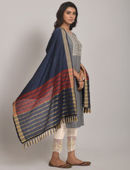 Buy Trendy Grey Kurtas Online in India - Joshindia