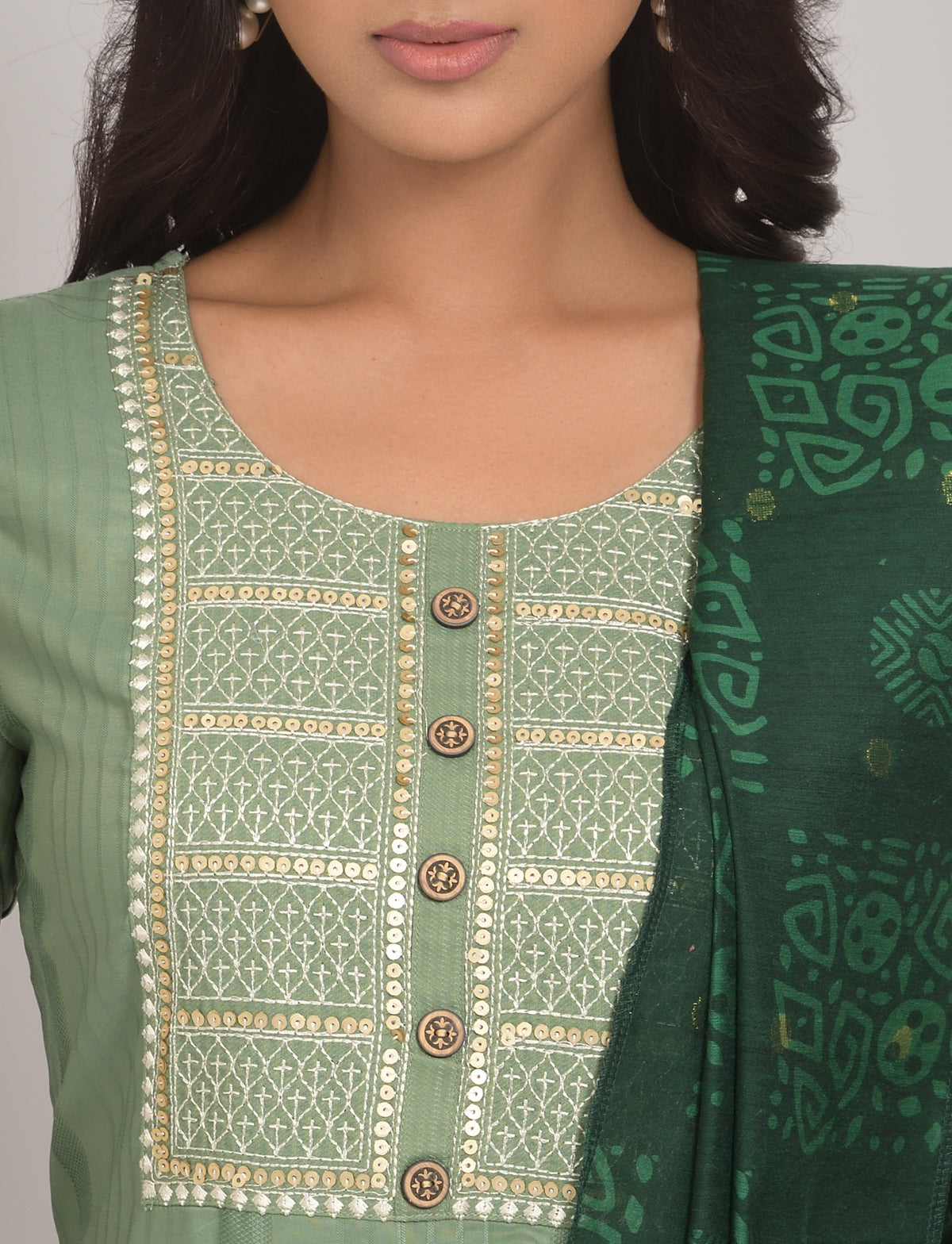 Buy Trendy Pista Green Kurtas Online in India - Joshindia