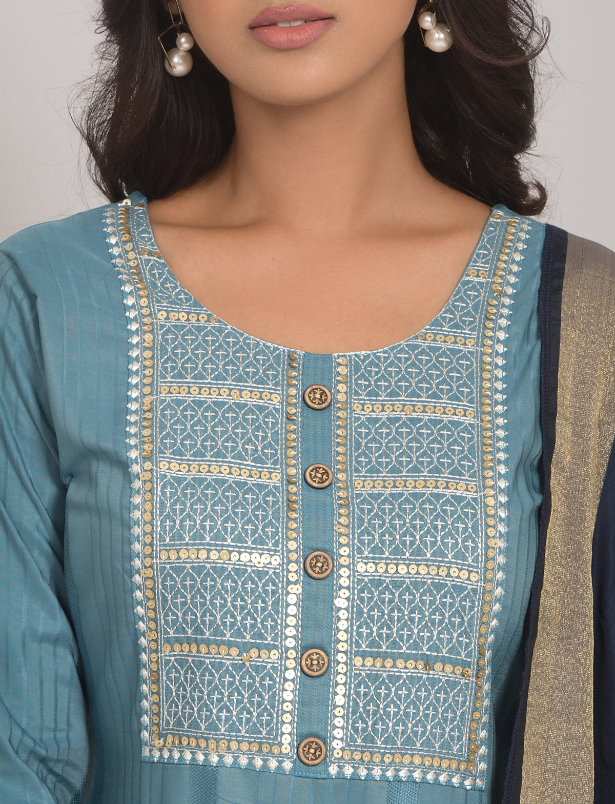 Buy Sky Blue Kurtas online in India - Joshindia