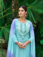 Buy Trendy Blue Kurtas Online in India - Joshindia