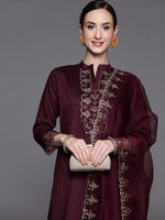 Buy Wine Kurtis Kurta Sets online in India - Joshindia