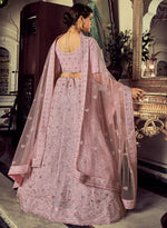 Buy Amazing Designer Mauve Color Lehenga Choli For Elegant Look - Joshindia