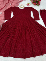 Buy Maroon Kurtas For Women Online In India - Joshindia