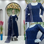 Buy Latest Blue Kurta Set For Women Online in India - Joshindia