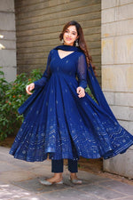 Buy Blue Kurtas Sets online in India - Joshindia