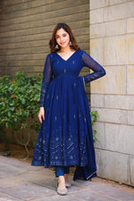 Buy Blue Kurtas Sets online in India - Joshindia