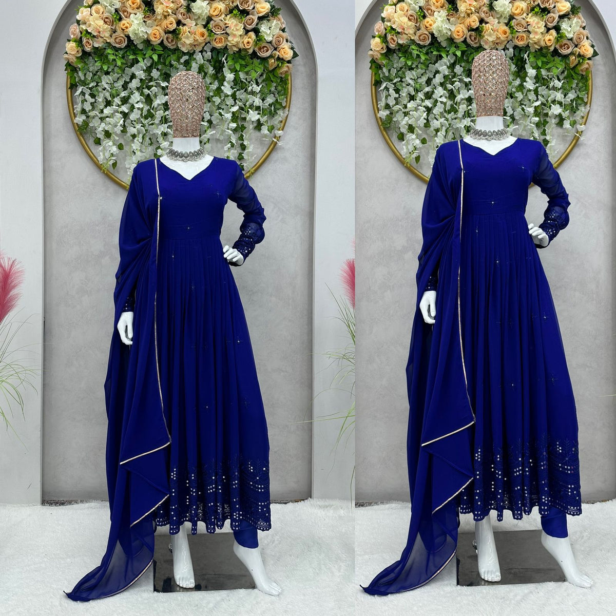 Buy Blue Kurtas Sets online in India - Joshindia