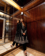 Dark green designer lehenga - JOSHINDIA - Joshindia