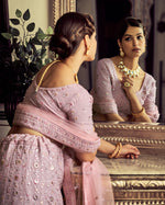 Buy Amazing Designer Mauve Color Lehenga Choli For Elegant Look - Joshindia