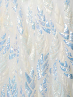 White Sequins Designer Embroidered Lehenga Choli with Net Dupatta