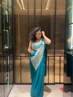 Designer Party Wear Georgette Ready To wear Saree