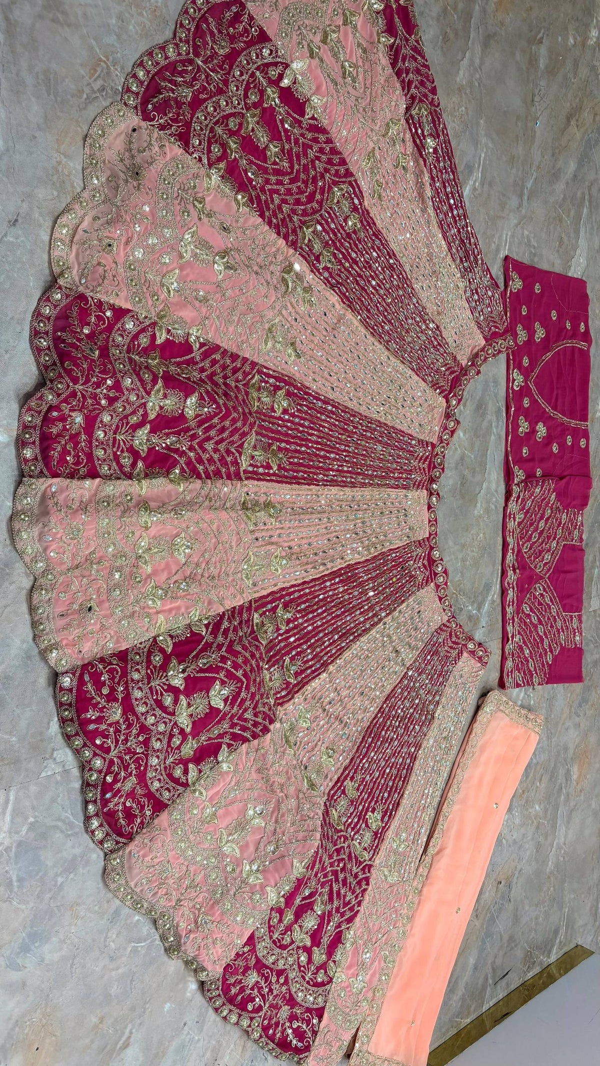 Designer Fox Georgette Wedding Wear Lehenga Choli