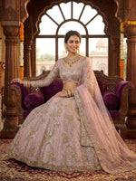 Premium Soft Net Lehenga with Sequins Coding Work