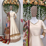 Bollywood Designer Crop Top Lehenga with Dupatta Online - Joshindia