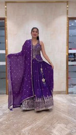 trending purple peplum Lehngha with Dupata - JOSHINDIA - Joshindia