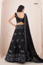 Gorgeous Black Color Lehenga Choli Online - Joshindia