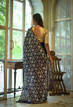 Buy Trendy Blue Saree Online in India - JOSHINDIA - Joshindia