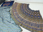 Blue Color Embroidered Designer Lehenga Choli
